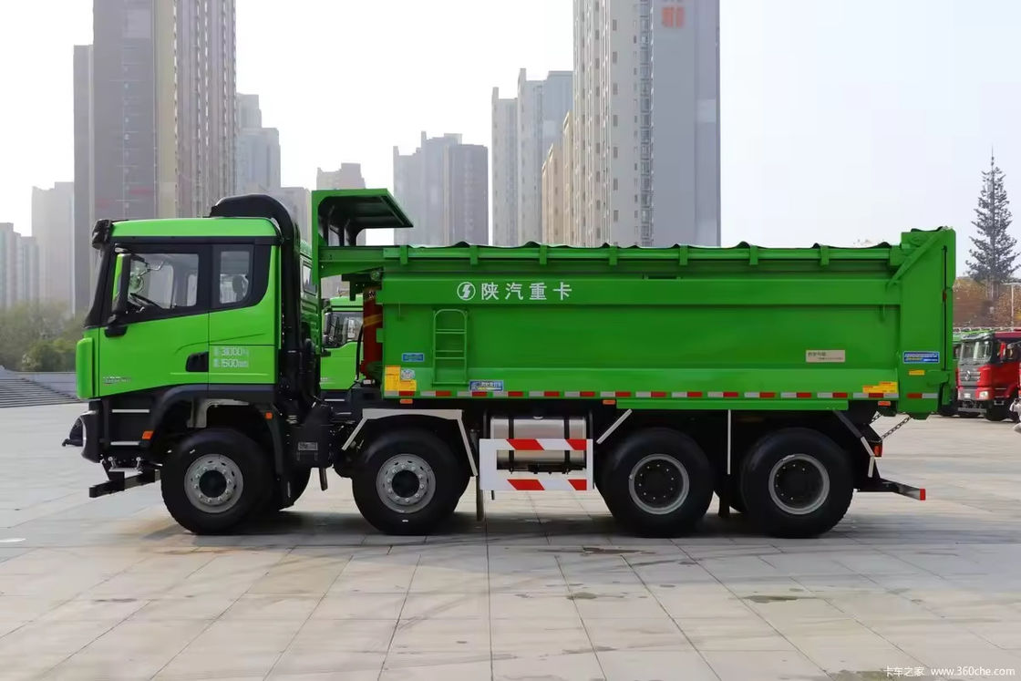 Trucks Sinotruk Shacman X3000 8x4 12 wiel 25 Cbm Dump Truck met Weichai motor