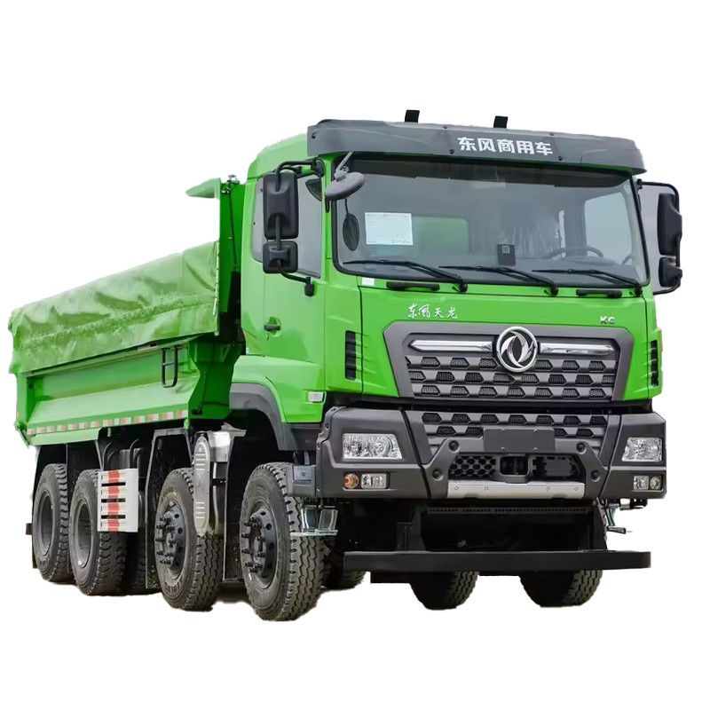 12 wielen 35 ton 600 pk Dongfeng dump truck voor zand bodem steen transport tipper