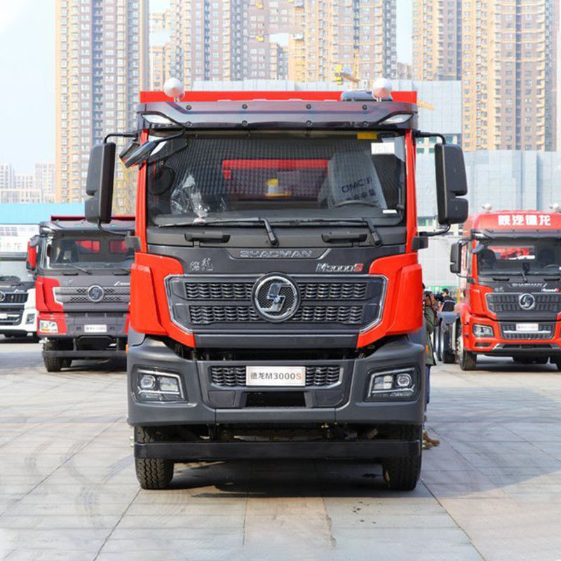 350 pk 8x4 6.8m Shacman Dump Tipper Truck met 12 banden en Euro 2 emissie standaard