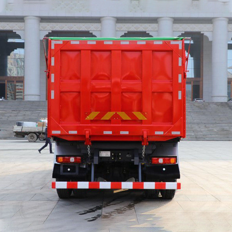 350 pk 8x4 6.8m Shacman Dump Tipper Truck met 12 banden en Euro 2 emissie standaard