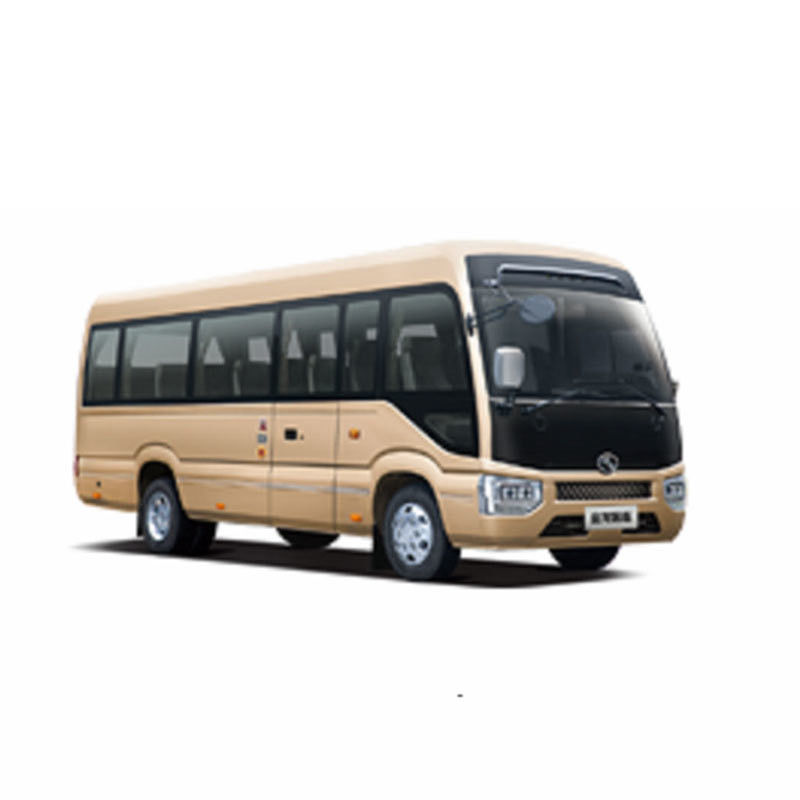 Luxe dieselmotor 19 zitplaatsen Minibus Achterbaan Bus met en curbgewicht van 4100kg