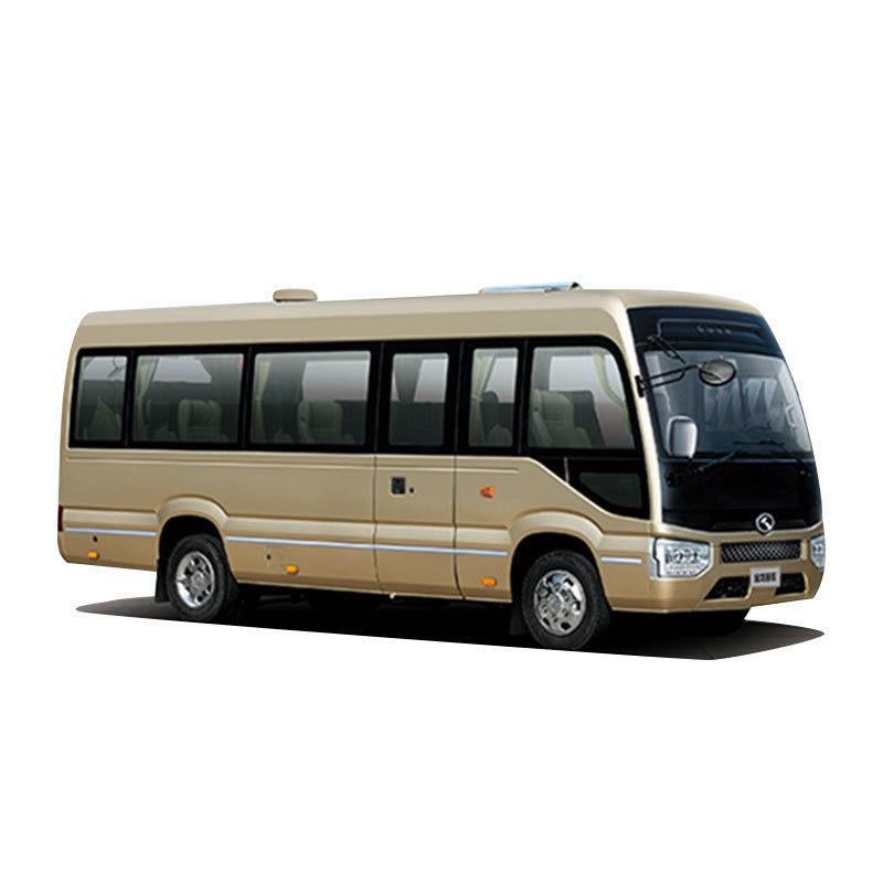 Luxe dieselmotor 19 zitplaatsen Minibus Achterbaan Bus met en curbgewicht van 4100kg