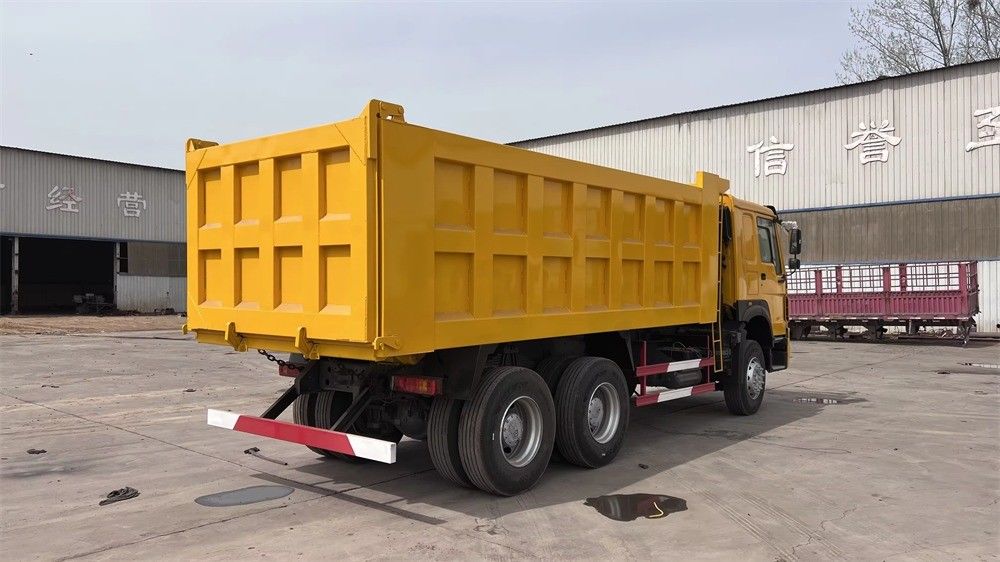 6x4 wiel aandrijving SINOTRUK Howo Mining 20 ton 25 ton 371 pk Tipper Truck Gebruikte dumper Truck