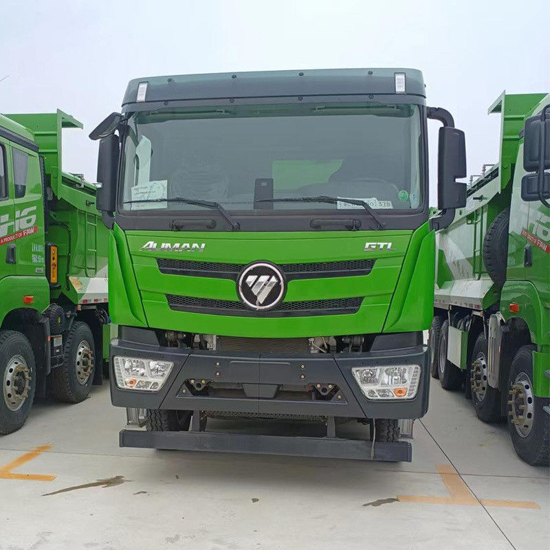 Gebruikte 8x4 12 wielen 430 pk Foton dumptruck 12 voorwaarts schakelen rijden Diesel tipper truck