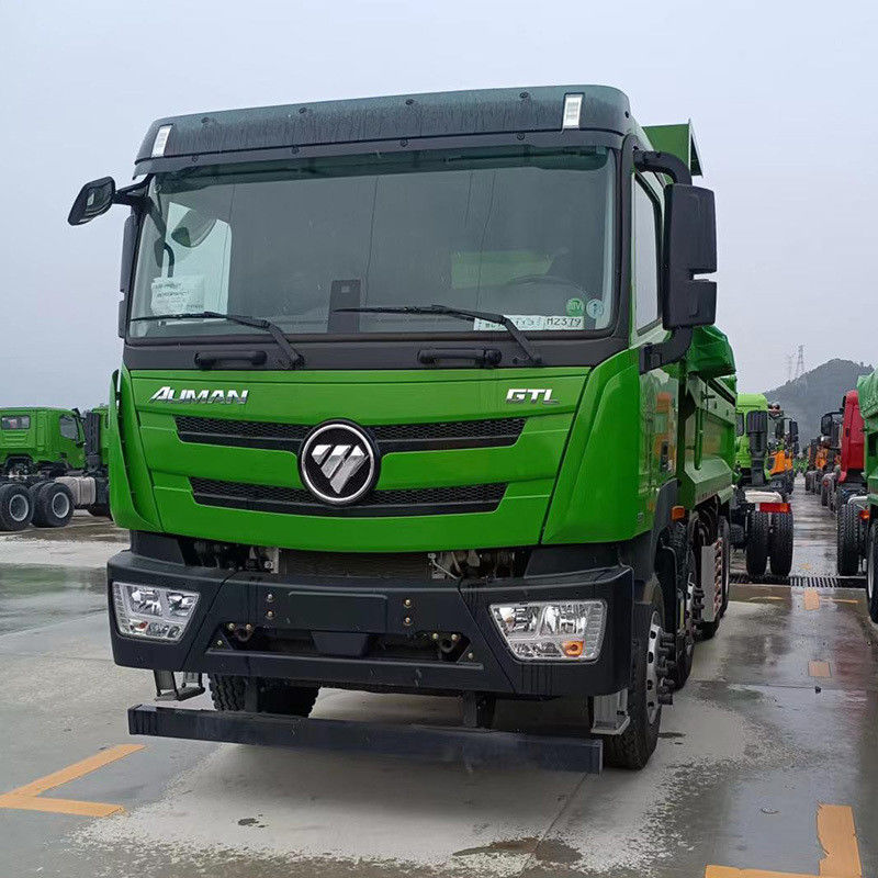 Gebruikte 8x4 12 wielen 430 pk Foton dumptruck 12 voorwaarts schakelen rijden Diesel tipper truck