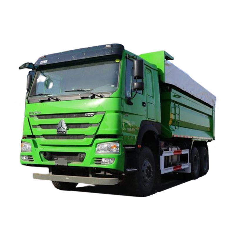 400 pk 6x4 5,6 m HOWO Dump Tipper Truck op verzoek van de klant en achterste beurt nummer 2