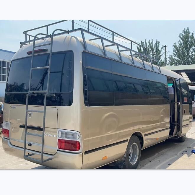 15B-FT motor en 4 6L motorcapaciteit TOYO TA 23 tot 29 zitplaatsen Gebruikte achtbaanbus