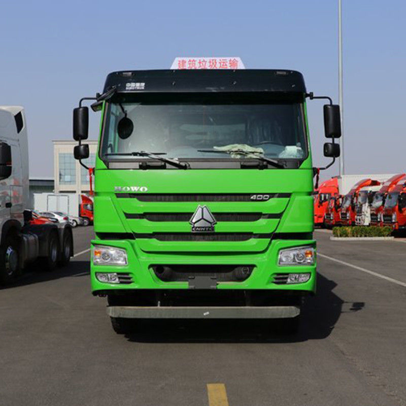 400 pk 6x4 5,6 m HOWO Dump Tipper Truck op verzoek van de klant en achterste beurt nummer 2