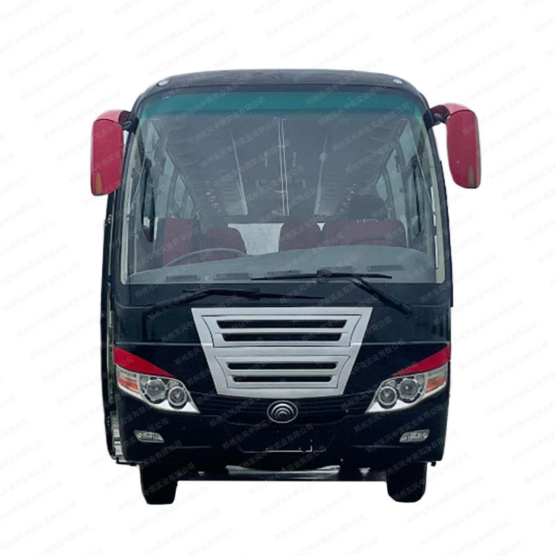 Linkshandige chauffeur 57 zitplaatsen Gebruikte bussen Goed gerenoveerd Chinese busbus op betaalbare prijs