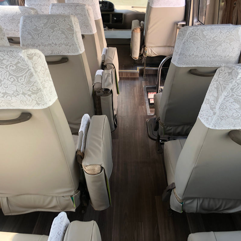 ABS uitgerust originele Japanse achtbaan minibus 30 zitplaatsen voor B2B