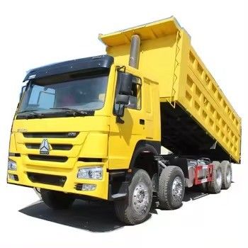 Sinotruk Howo 8x4 371hp 450hp 24 kubieke meter gebruikte dumper truck zonder ABS