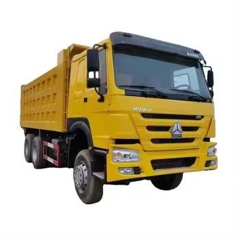 Gebruikte Sinotruk Howo 20 ton 10 wielen 6x6 6x4 371 pk 450 pk zware tweedehands dumpper truck