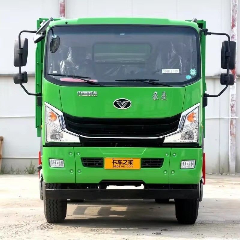 HW76 cabine 6 wielen 4x4 4x2 3 5 8 10 ton Dieselmotor Lhd Rhd Mini Dump Tipper Truck