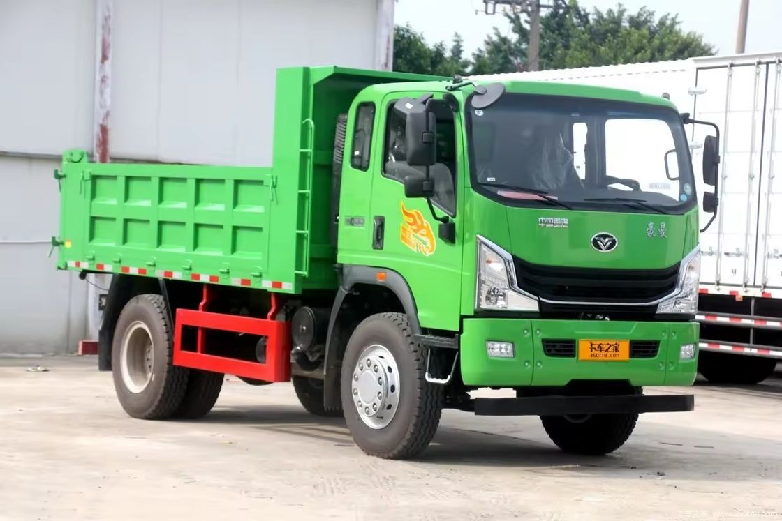 HW76 cabine 6 wielen 4x4 4x2 3 5 8 10 ton Dieselmotor Lhd Rhd Mini Dump Tipper Truck