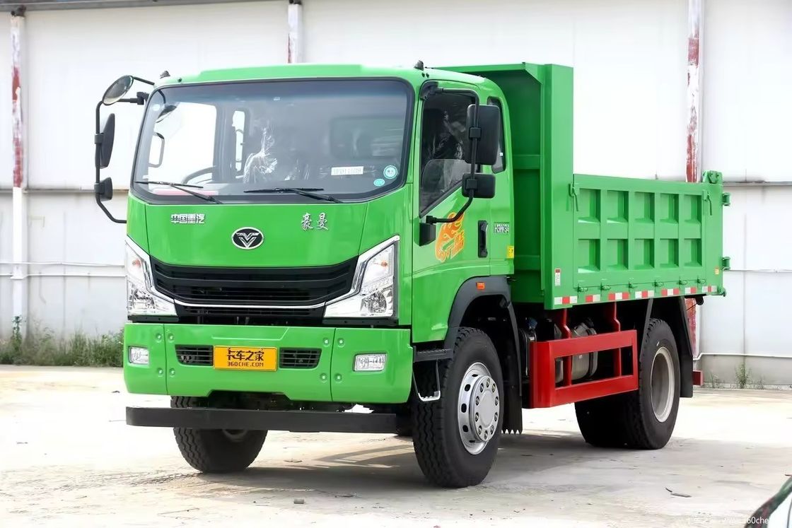 HW76 cabine 6 wielen 4x4 4x2 3 5 8 10 ton Dieselmotor Lhd Rhd Mini Dump Tipper Truck