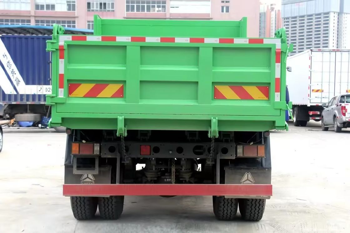 HW76 cabine 6 wielen 4x4 4x2 3 5 8 10 ton Dieselmotor Lhd Rhd Mini Dump Tipper Truck