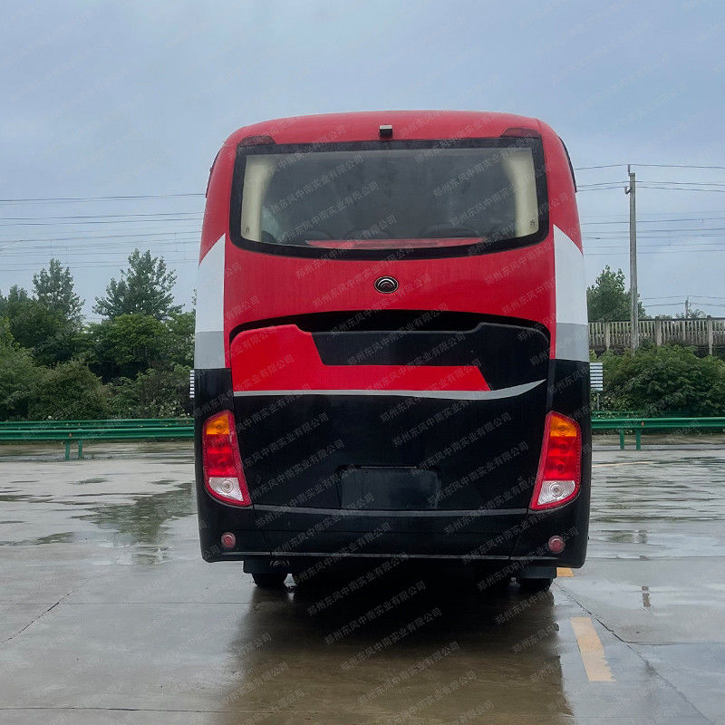 Manuele transmissie Type 57 zitplaatsen Chinese aangepaste bus met maximale snelheid van 100 km/u
