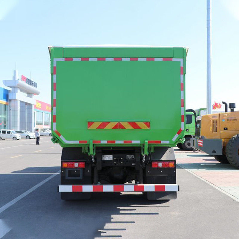 400 pk 6x4 5.8m Shacman Dump Truck tweedehands met automatische venster motor Capaciteit 8L