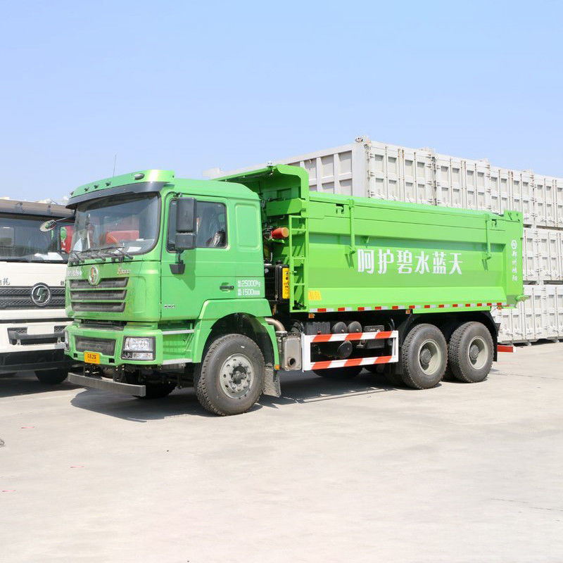 SHACMAN 6x4 380hp Dump Tipper Truck met goede conditie en bruto voertuiggewicht van 15-20T