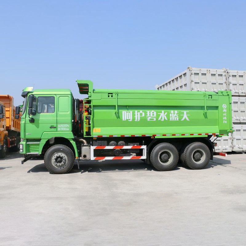 SHACMAN 6x4 380hp Dump Tipper Truck met goede conditie en bruto voertuiggewicht van 15-20T