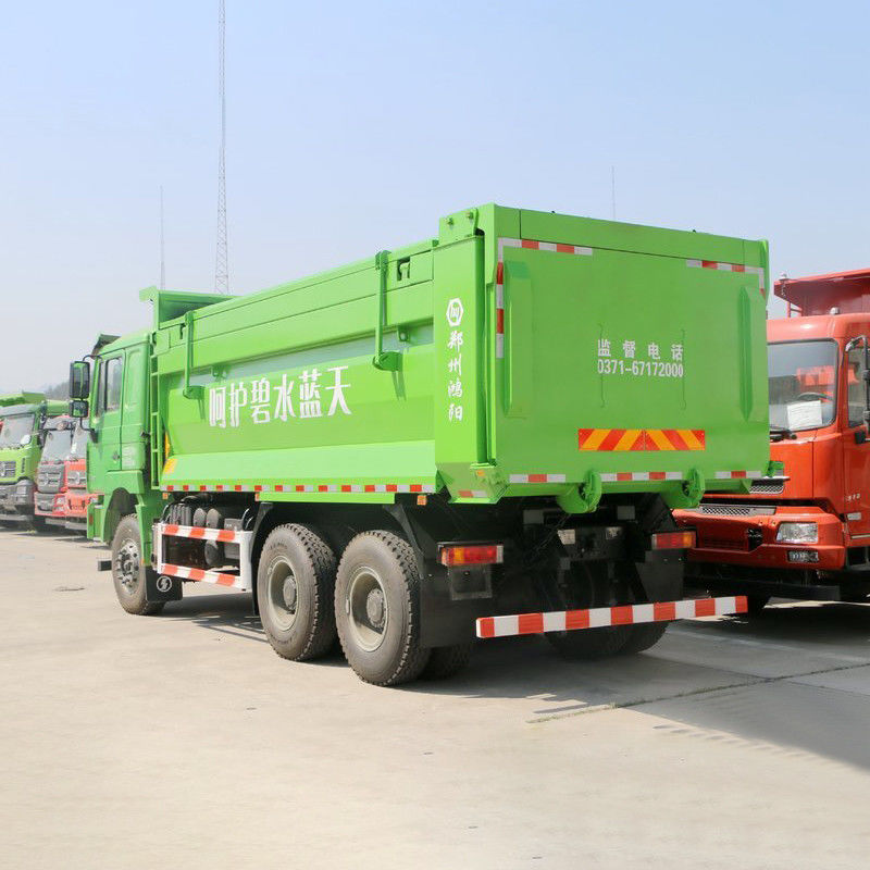 SHACMAN 6x4 380hp Dump Tipper Truck met goede conditie en bruto voertuiggewicht van 15-20T