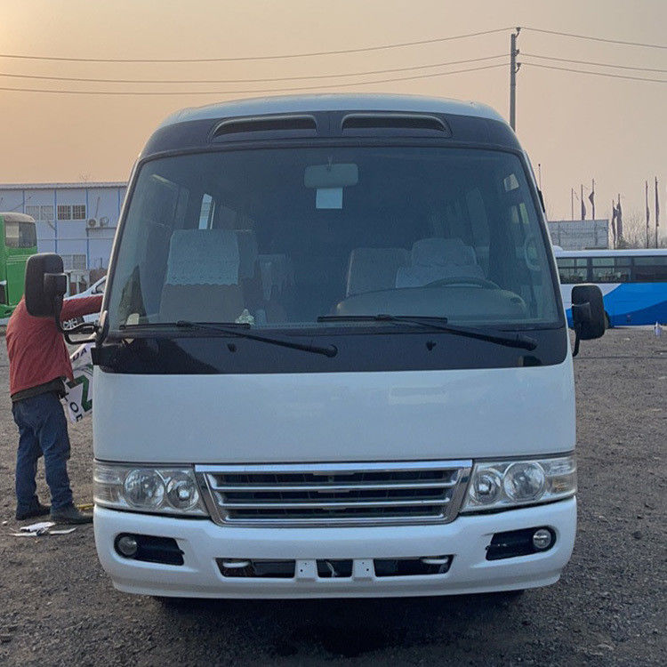 Gebruikte Toyota Coaster Bus LHD 30 zitplaatsen 7005*2040*2785mm voor klantvereiste