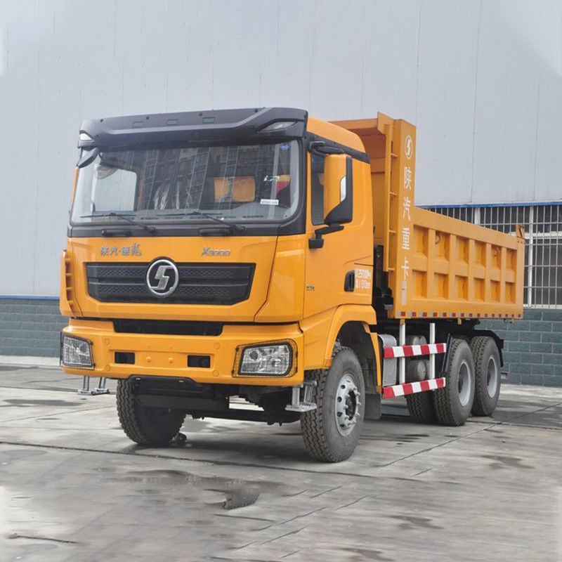 SHACMAN X3000 6x4 375hp Dump Tipper Truck met 360° achtercamera en multimedia systeem