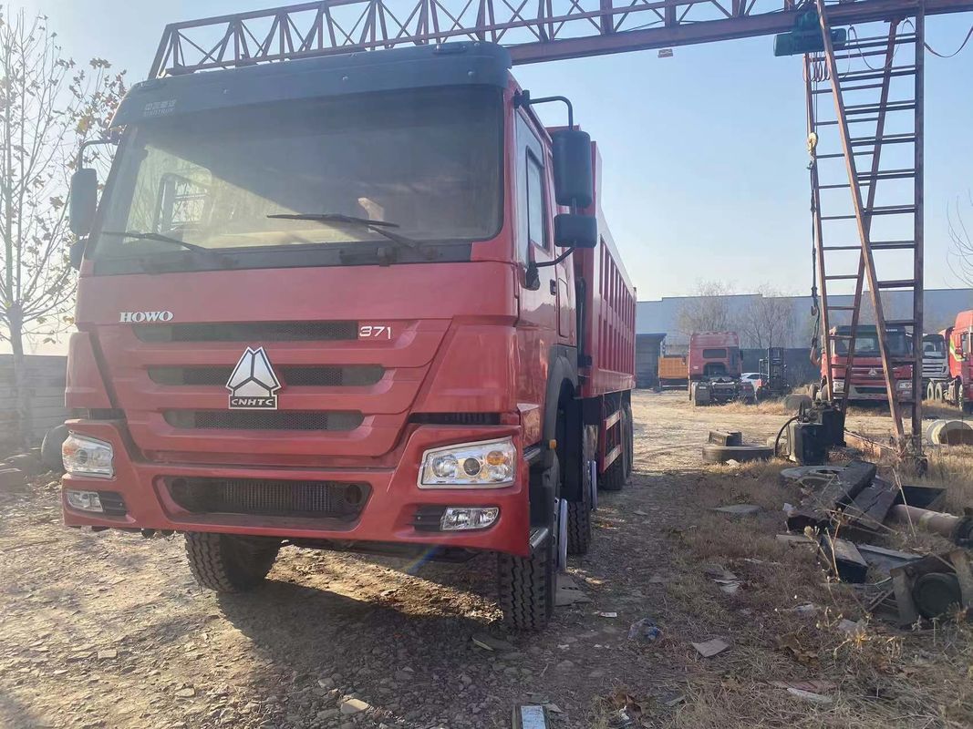 Gebruikte HOWO Dump Truck 8x4 Tipper Truck 12 Wheel Dumper Trucks voor het transport van mijnbouw
