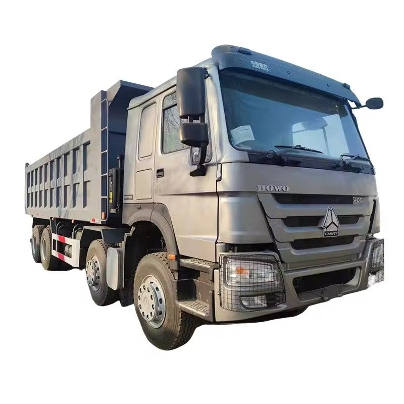 400 pk Sinotruk Howo LHD 12 wiel 8x4 kantelbussen Dumpbussen met handgeschakelde versnellingsbak