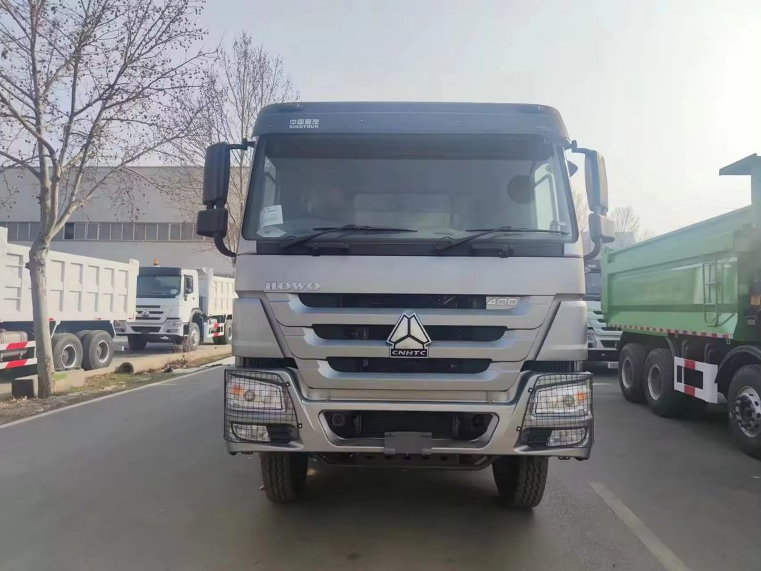 400 pk Sinotruk Howo LHD 12 wiel 8x4 kantelbussen Dumpbussen met handgeschakelde versnellingsbak