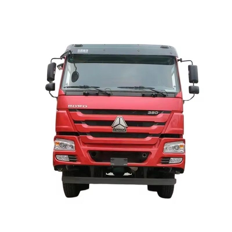 Howo 8x4 12 wielen gebruikte tipper truck 40 ton 380 pk zware dump truck met links stuur