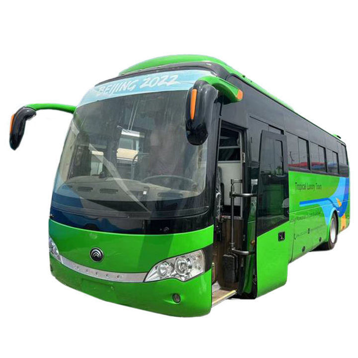 6908 Gebruikte bus 39 zitplaatsen Coachbussen met handgeschakelde versnellingsbak en afmetingen 12000*2550*3890