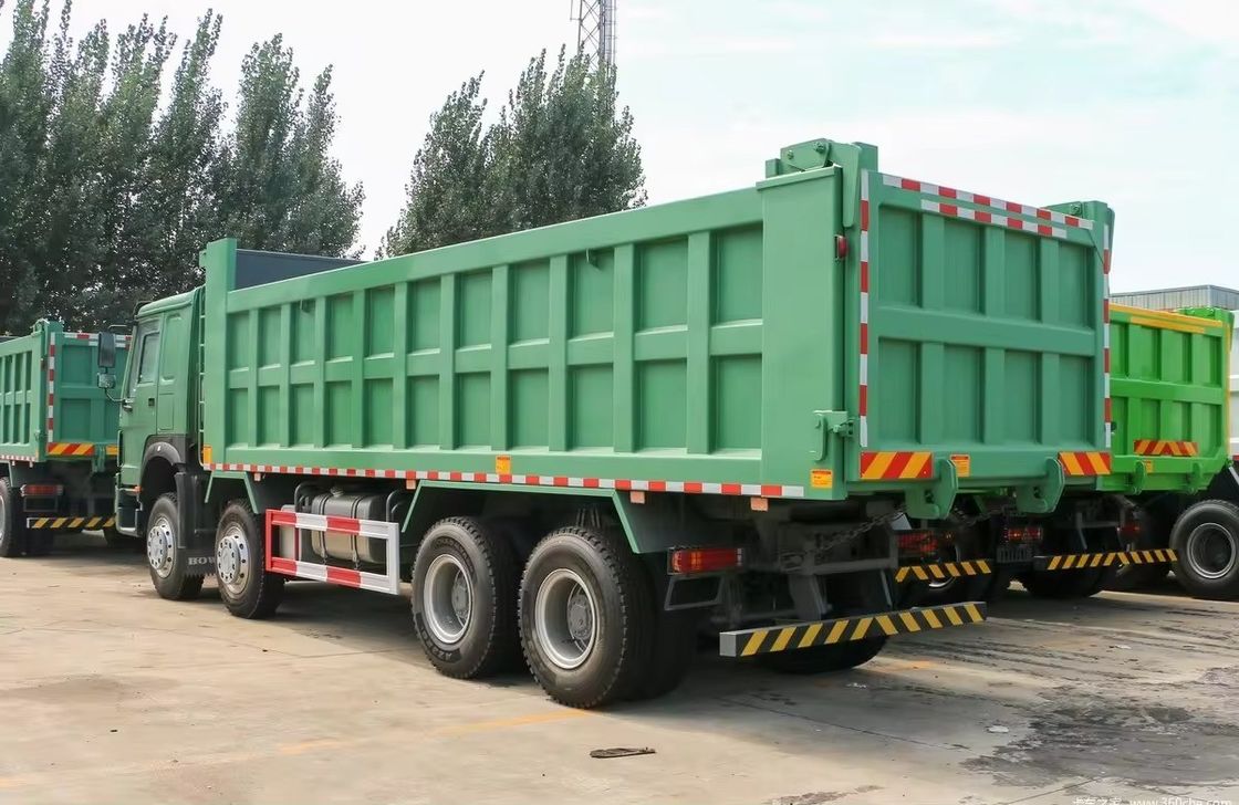 Sinotruck Howo 30tons 6x4 375 pk Gebruikte tipper truck dumper truck met segment zware vrachtwagen