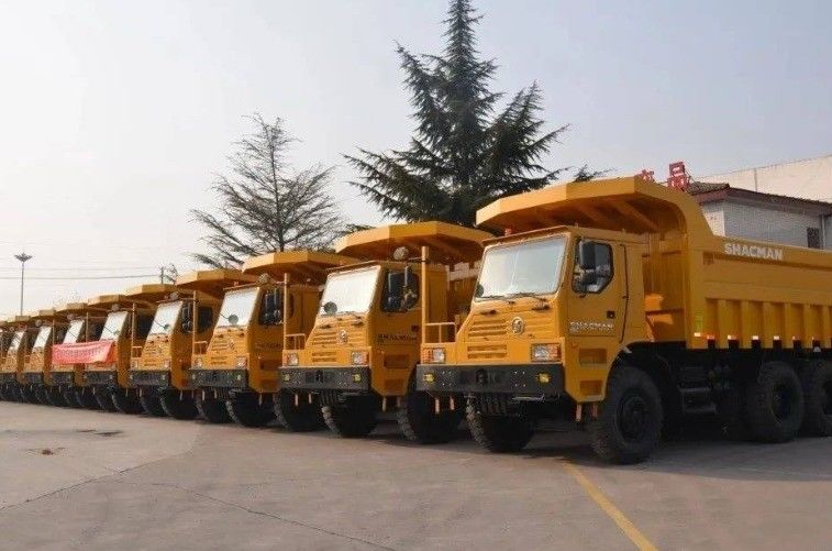 Tweedehands Shacman Liugong Mining Dump Truck 6x4 met FAST Gear Box High Torque