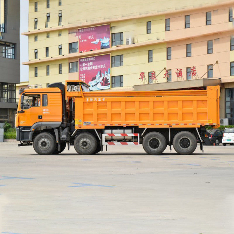 Tweedehands 400 pk 8x4 6.8m Shacman Dump Truck Paardenkracht 351-450 pk en Touch Screen