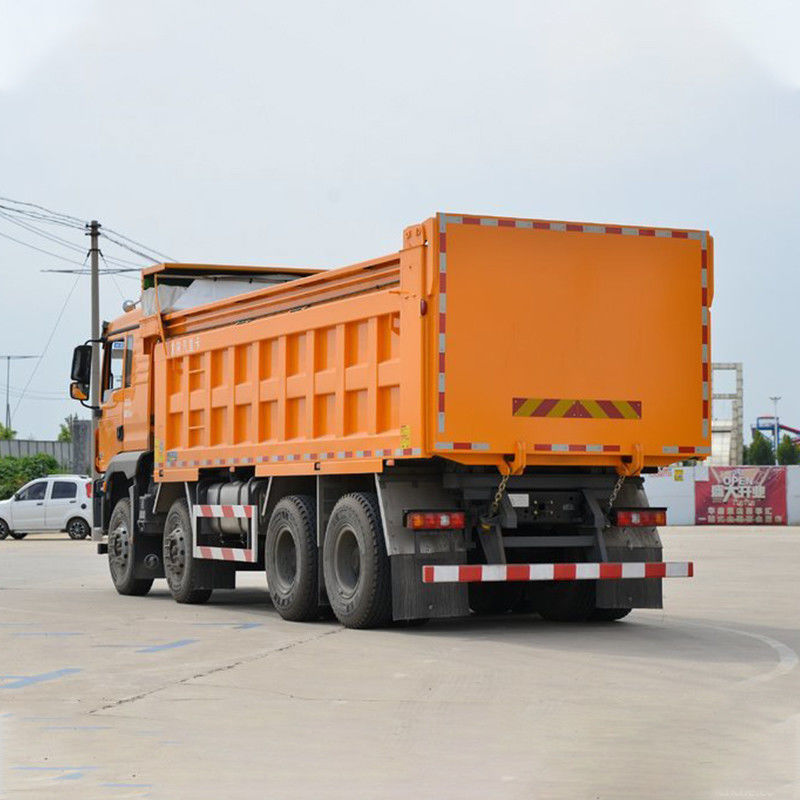 Tweedehands 400 pk 8x4 6.8m Shacman Dump Truck Paardenkracht 351-450 pk en Touch Screen