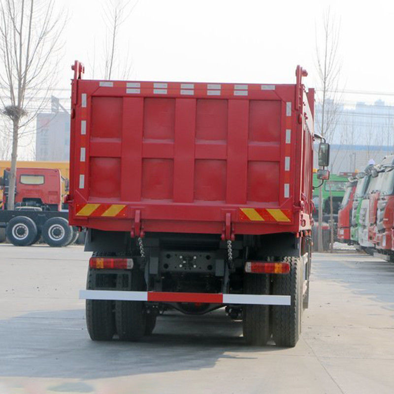 Tweedehands 380 pk 8x4 8,5 m HOWO Dump Truck Bruto voertuiggewicht ≥30T en touchscreen Geen