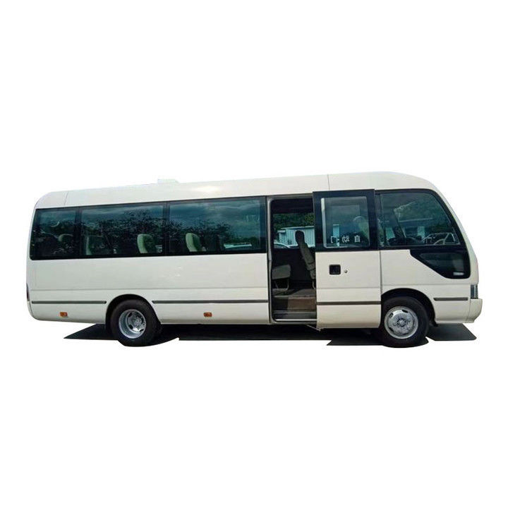 Brandstoftank 300L Max Output 95 kw Goede staat LHD Gebruikte 30 zitplaatsen Toyota Coaster Bus