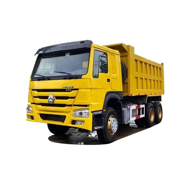 Gebruikt 2024 10 wielen 24 kubieke meter Howo 371 Power Dump Truck voor mijntransport