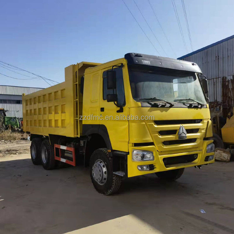 Gebruikt 2024 10 wielen 24 kubieke meter Howo 371 Power Dump Truck voor mijntransport