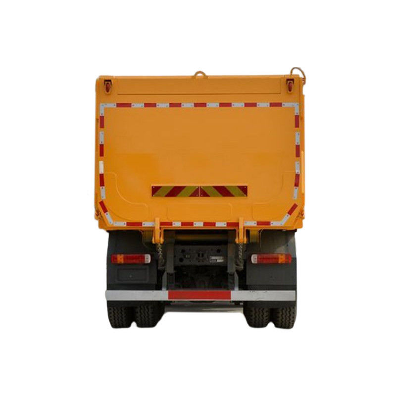 Automatische 10 banden zware HOWO dumptruck met achtercamera en normale bestuurdersstoel
