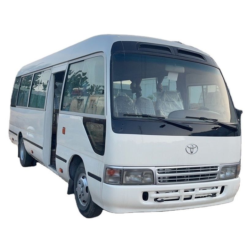 Gebruikte Toyo ta Coaster 29 zitplaatsen bussen met maximaal vermogen 113/5200 in hoge vraag markt