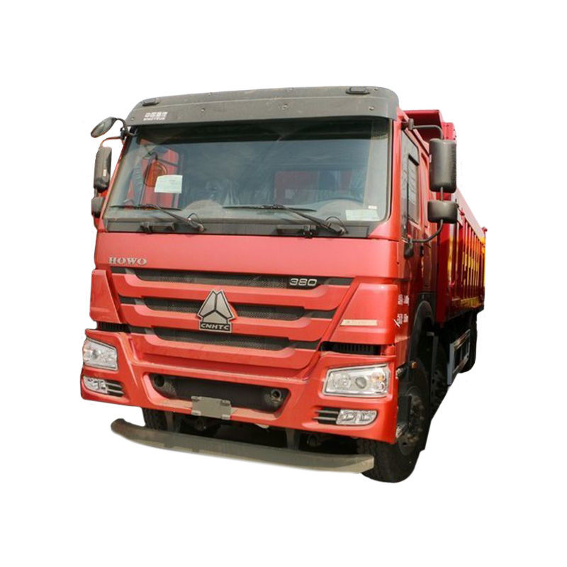 2 Terugschakeling HOWO 380 pk 8x4 tripper truck 40 ton 12 wielen dump truck