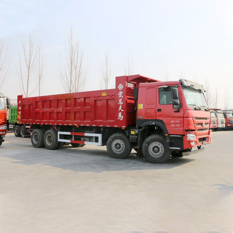 2 Terugschakeling HOWO 380 pk 8x4 tripper truck 40 ton 12 wielen dump truck