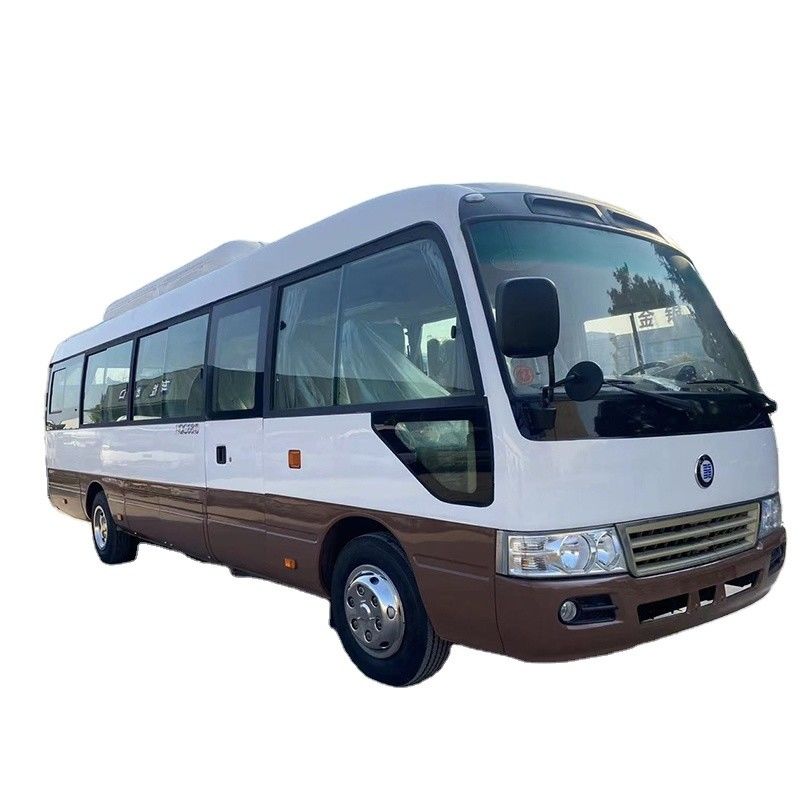 Handmatig gebruikte Toyota Coaster Bus 30 zitplaatsen Max Power 113/5200 Transmissie type