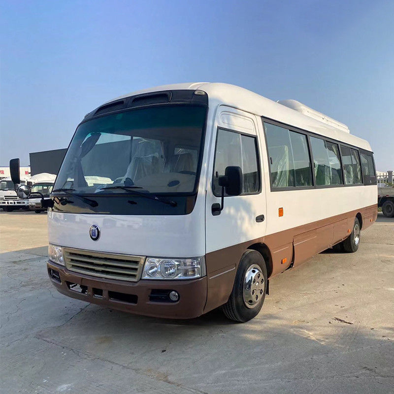 Handmatig gebruikte Toyota Coaster Bus 30 zitplaatsen Max Power 113/5200 Transmissie type