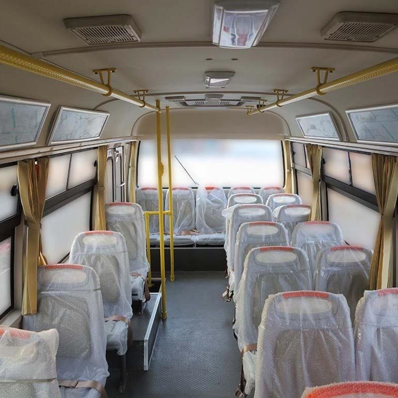 Euro 2 22 zitplaatsen handgeschakelde transmissie 30 zitplaatsen Diesel Fuel Toyota Coaster Bus in Dubai