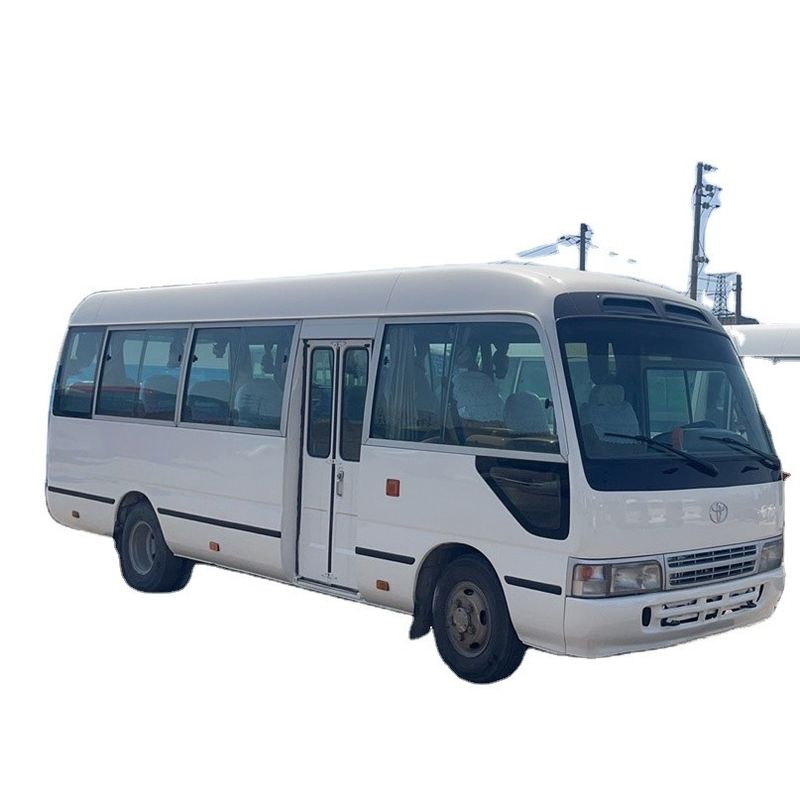 Gebruikte Toyota Coaster Bus met EURO 3 emissie en handgeschakelde transmissie in goede staat