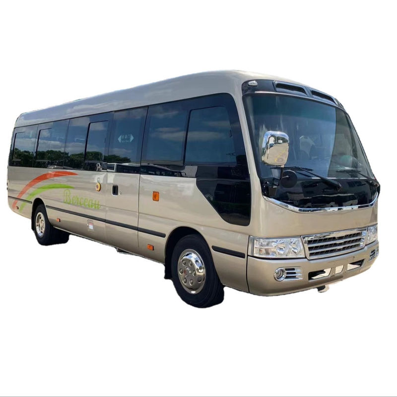 Yuchai Motor 30 zitplaatsen Mudan Commuter Bus Diesel RHD en LHD Bestuurder 100km/h Maximale snelheid