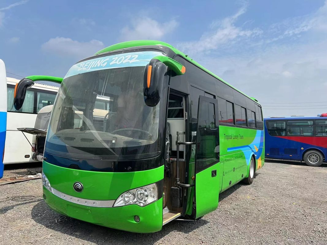 Reizen gemaakt luxe 12m diesel bussen met rechtshandige aandrijving en 65 1 zitplaatsen capaciteit